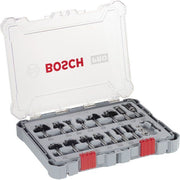 Bosch - Werkzeugset PRO Nutfräser- Set, 2607017472 gemischt Schaft 8 mm