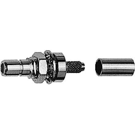 Telegärtner - Koax-Steckverbinder SMB-Kabeleinbaustecker 100024851 Crimp G7 (RG-316/U) − 5 Stück