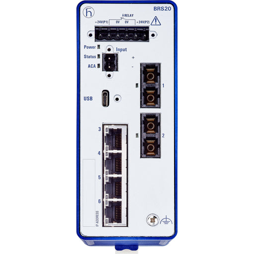 Hirschmann INET - Netzwerk Switch Ind.Ethernet Switch BRS20-4TX/2FX 6 Port, managed