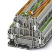 Phoenix Contact - Trenn- und Messtrenn-Reihenklemme Messertrennklemme UTT 2,5-2MT-P/P − 50 Stück
