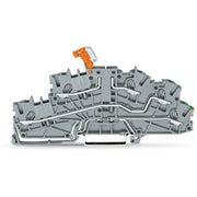 WAGO - Installations-Etagenklemme Installationsetagenklemme 2003-6644 2,5 mm²,grau − 50 Stück