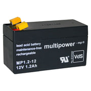 Hückmann - Blei-Akkumulator Multipower Blei-Akku 123578 MP1,2-12 Pb12V/1,2Ah