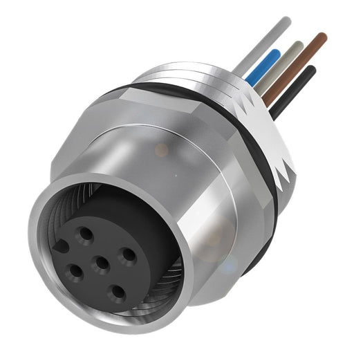 Balluff - Rundsteckverbinder, feldkonfektionierbar (Industriesteckverbinder) Flanschsteckverbinder BCC M455-000#BCC0CAE − 1 S
