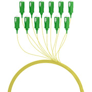 EFB-Elektronik - LWL-Pigtail SC Faserpigtail O1019.2 E09/125 APC 8 2m