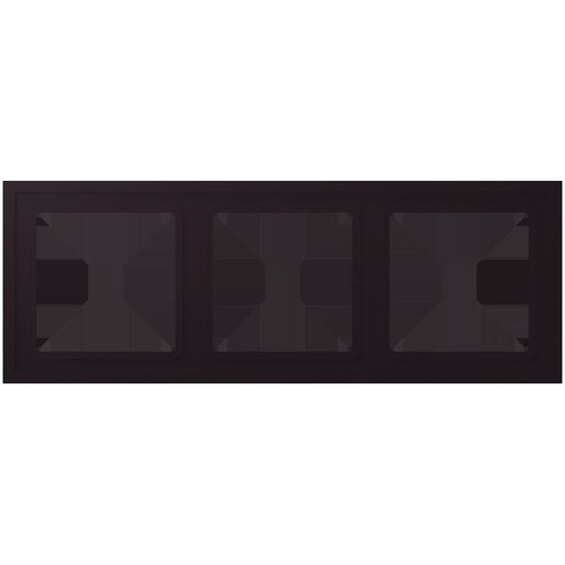 Jung - Abdeckrahmen Rahmen 3-fach LCZ 983 BF 248 noir divoire