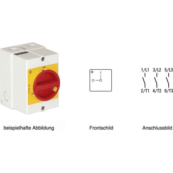 Kraus&amp;Naimer - Lastschalter Reparaturschalter KH25 T203/33 KL11V  − 1 Stück
