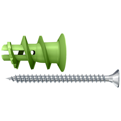 Fischer Deutschl - Allzweckdübel Gipskartondübel GK GREEN S − 45 Stück
