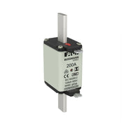 Eaton - Messersicherung Sicherungseinsatz Nieders. 200NHG02BI 200A AC 500V 120kA − 3 Stück