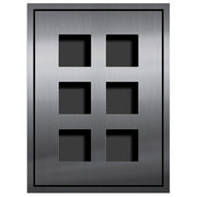 TCS Tür Control - Montageelement für Türstation Inputzmontageset ZAU2069-0030 2x3 AMI-Modul, 1-sp