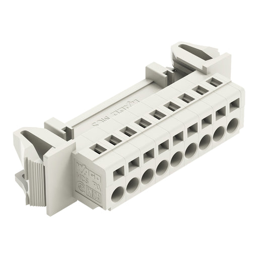 WAGO - Kabelsteckverbinder für Leiterplattensteckverbinder 1-Leiter-Stiftleiste 721-609/114-000 CAGECLAMP,2,5mm²,lgr − 25 Stück