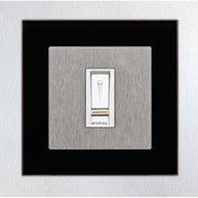 Ekey (AT) - Abdeckrahmen Abdeckung FS UP 101 703 IP44 glas schwarz