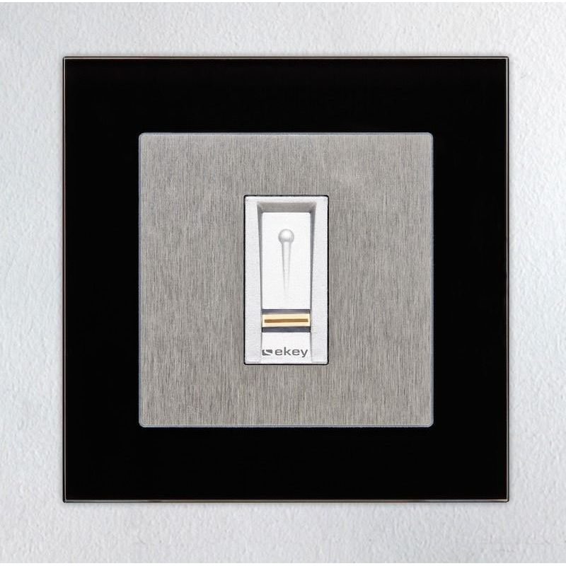 Ekey (AT) - Abdeckrahmen Abdeckung FS UP 101 703 IP44 glas schwarz
