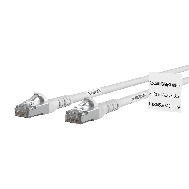 Metz Connect - Patchkabel Kupfer Patchkabel Cat.6A 1308455088WE AWG 26 5m weiß − 5 Stück