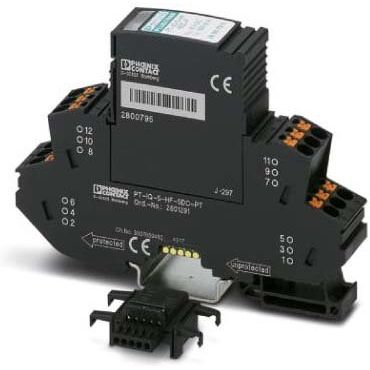Phoenix Contact - Überspannungsableiter für Informations-/MSR-Technik Überspannungsschutz-Gerät PT-IQ-5-HF-5DC-PT für HF Anwendungen