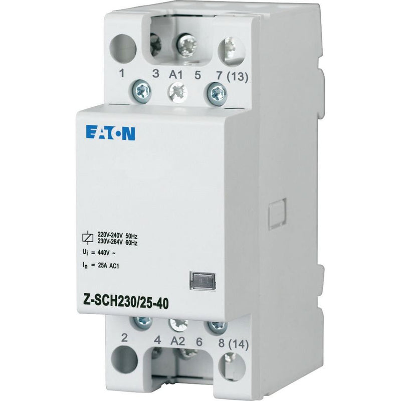 Eaton - Installationsschütz für Reiheneinbau Installationsschütz Z-SCH230/25-40 230VAC/25A/4S