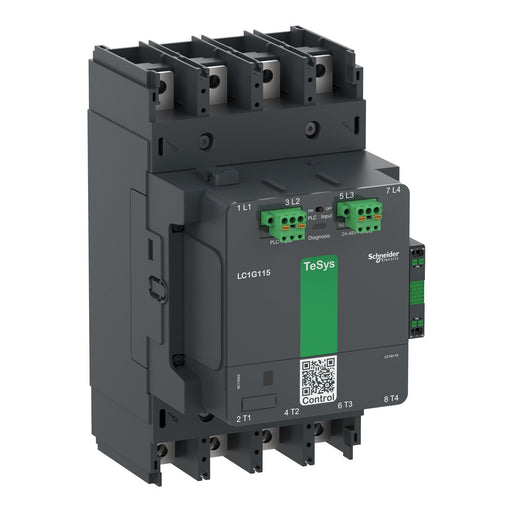 Schneider Electric - Leistungsschütz zum Schalten von Wechselstrom Leistungsschütz TeSys LC1G1154LSEA control - Giga, 4-po − 1 Stück