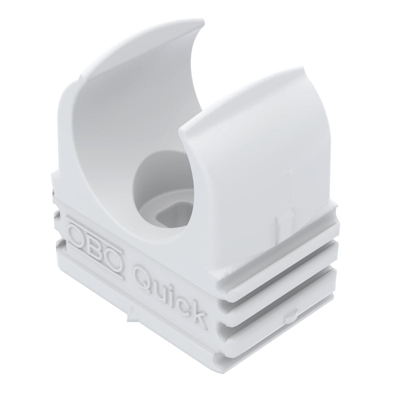 OBO Bettermann - Rohrschelle Quick-Schelle 2955 F M16 RW flammwidrig − 100 Stück
