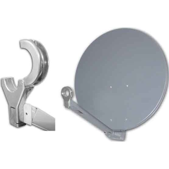 Televes - Satellitenantenne Alu-Reflektor S 100-Z 95x105cm ziegelrot