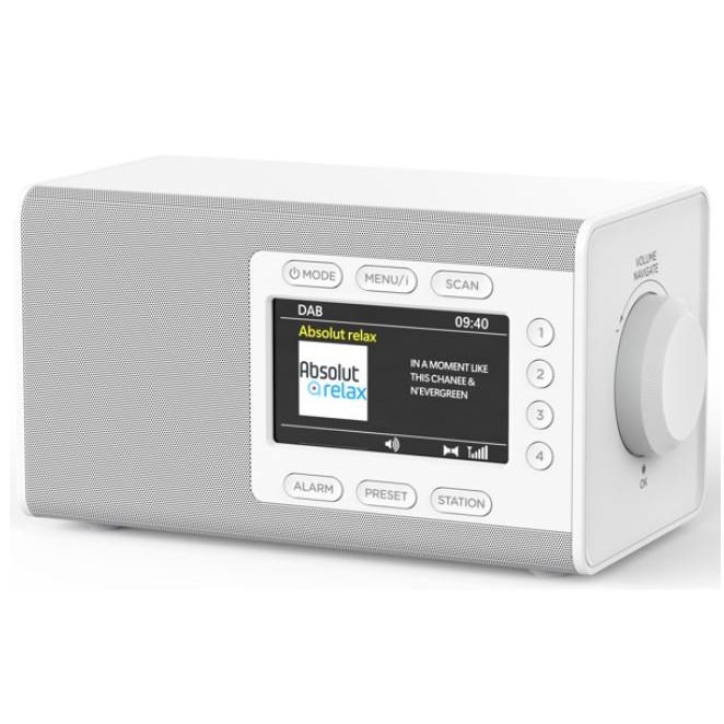Soundmaster - Radio DAB+Radio DAB900WE ws BT,4,3Z Farbdisplay