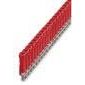 Phoenix Contact - Querverbinder/Brücker für Reihenklemme Brücke LB 100-6 RD Polzahl:100 rot − 10 Stück