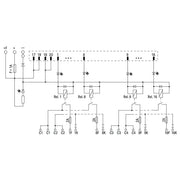 WAGO - Übergabemodul 704-5054 DIN 41651