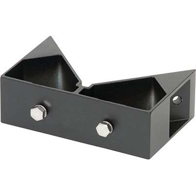 Meyer+Sohn - Mechanisches Zubehör/Ersatzteile für Leuchten Eckbefestigung A 1250197940 sw alu