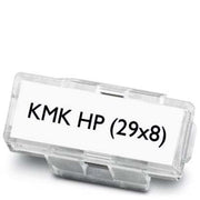 Phoenix Contact - Kabelmarkierungssystem Kabelmarkerträger KMK HP (29X8) transparent, 29x8mm − 100 Stück