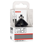 Bosch - Fräser PRO Fasefräser, 2608628352 45°, Schaft 8 mm