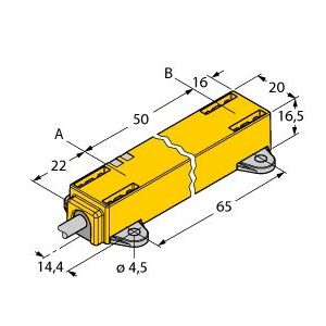 Turck - Wegsensor Induktiver Linearwegsensor LI50P1-Q17 #1590745