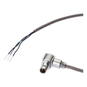 Ipf Electronic - Konfektioniertes Sensor-Aktor-Kabel Lemo-Winkelkabeldose 3pol. VK5000L0 5m Silikonltg