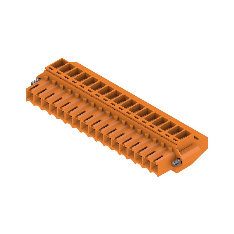 Weidmüller - Kabelsteckverbinder für Leiterplattensteckverbinder Verbinder 3.50mm BL 3.50/1#1639160000 − 24 Stück