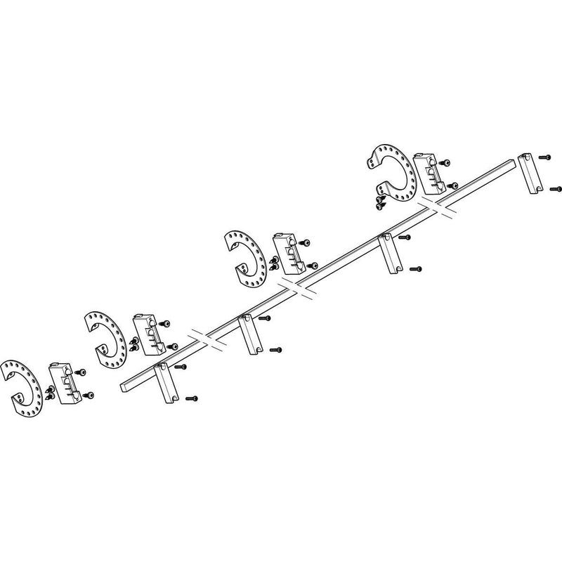 ABN - Verteilerfeld für Installationsverteiler Sammelschienen-Modul MXSC51331 5FB/1RE