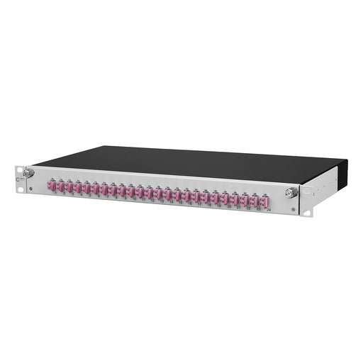 Metz Connect - Patchpanel LWL OpDAT slide R Patchfeld 1502777524-E splice 24xLC-Duplex