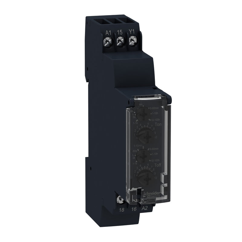 Schneider Electric - Zeitrelais RE17LLBM 24-240VAC