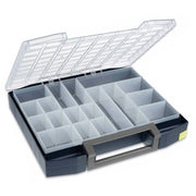 Cimco Werkzeuge - Sortimentskasten für Schrauben Leerkoffer 434231 boxxser 80 8x8-18