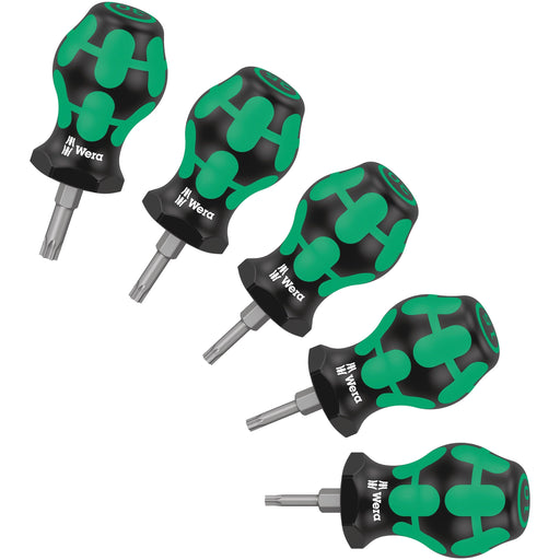 Wera - Schraubendreherset Schraubendrehersatz 05008876001 Stubby Set TX 1