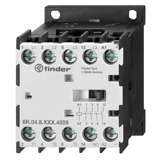 Finder - Leistungsschütz zum Schalten von Wechselstrom Mini-Industrieschütz 6K.04.8.230.4312 − 1 Stück by Finder
