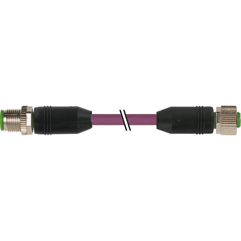 Murrelektronik - Modularer Steckverbinder 7000-40531-8030060 M12St.0°/M12Bu.0°