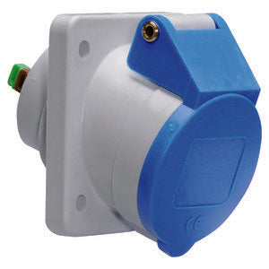 Bals Elektrotech - CEE-Anbausteckdose (IEC 60309) Anbausteckdose geneigt 16A 12740 5p 230V 9h IP44