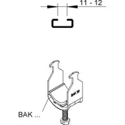 Niedax - Bügelschelle BAK 76 70-76mm