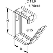 Niedax - Sammelhalterung Sammelhalter SHS 30