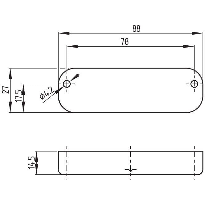 Schmersal - Betätiger für Positionsschalter mit getrenntem Betätiger Betätiger BPS 40S-2