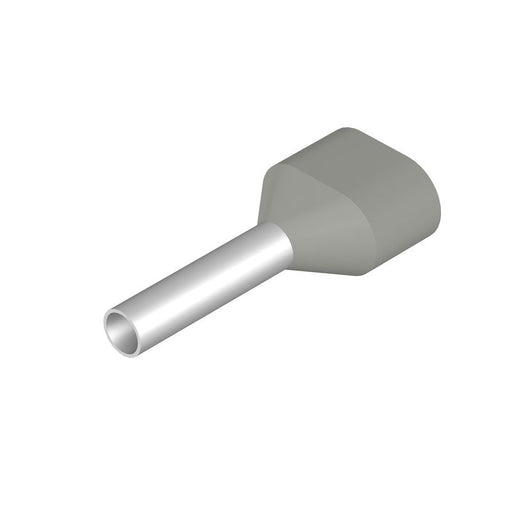 Weidmüller - Aderendhülse H0,75/14D ZH GR SV − 500 Stück