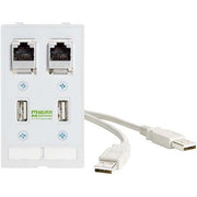 Murrelektronik - Einsatz/Abdeckung für Kommunikationstechnik Frontplattenschnittstelle 4000-68000-0990000 Modlink MSDD
