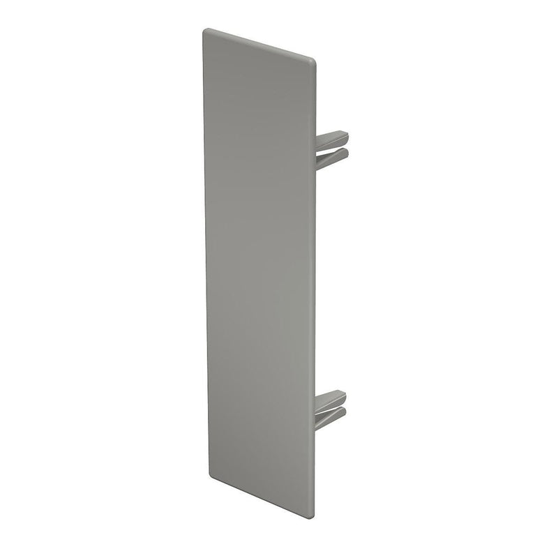 OBO Bettermann - Endstück für Leitungsführungskanal Endstück WDK HE60210GR f.60x210mm,PVC − 10 Stück