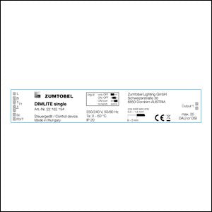 Zumtobel Group - Elektrisches Zubehör/Ersatzteile für Leuchten Funktaster für bmLINK Enocean E8 #22171386