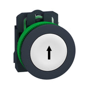Schneider Electric - Drucktaster, Komplettgerät Drucktaster komplett XB5FA3341 ws, 30mm, 1S, in sw