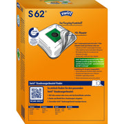 Swirl - Zubehör/Ersatzteile für Bodenpflege Staubbeutel S 62 EcoPor VE4 für Siemens/Boch