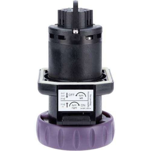 Stahl - Explosionsgeschützte CEE-Steckdose (IEC 60309) Flanschsteckdose 8573/15-210 16A 20-25V, DC