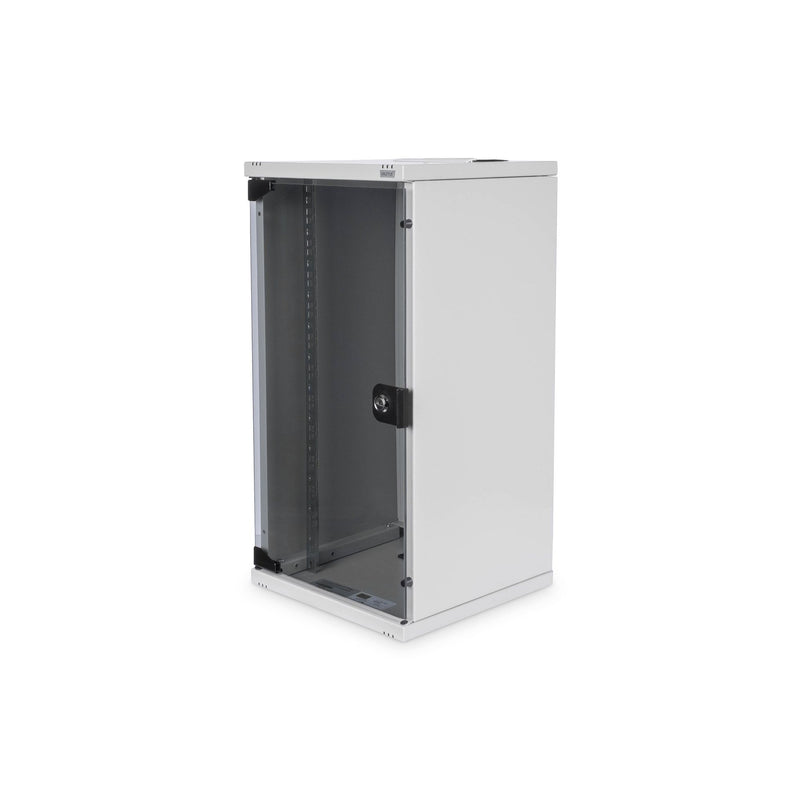 DIGITUS - Netzwerk-/Serverschrank Wandschrank 12HE DN-10-12U RAL7035 300mm tief